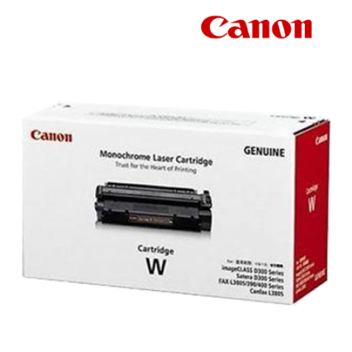 Canon Cartridge W Black Toner Cartridge (CARTW)