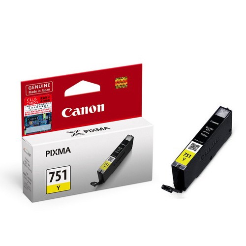 Canon CLI-751 Yellow Ink Cartridge (CLI751-Y)