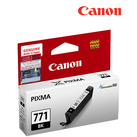 Canon CLI-771 Black Dye Ink Tank (6.5ml) (CLI771BK)