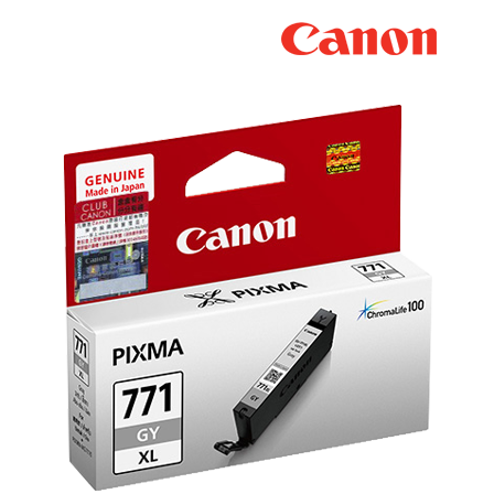 Canon CLI-771 XL Gray Dye Ink Tank (10.8ml) (CLI771GYXL)