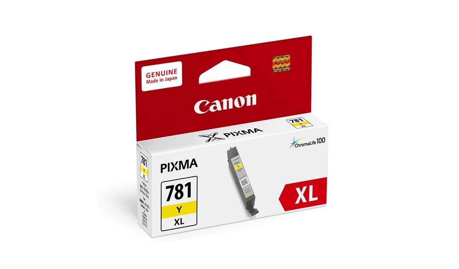 Canon CLI-781 Yellow XL Dye Ink Tank (11.7ml) (CLI781YXL)