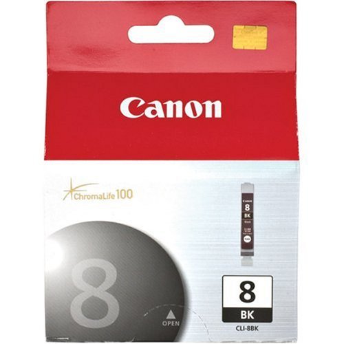 Canon CLI-8BK Black Ink Cartridge (CLI8BK)