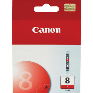 Canon CLI-8R Red Ink Cartridge (CLI8R)