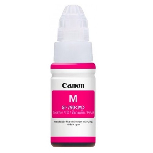 Canon GI-790 Magenta Color Ink Bottle (70ml, For PIXMA G1000, G2000, G3000) (GI-790M)