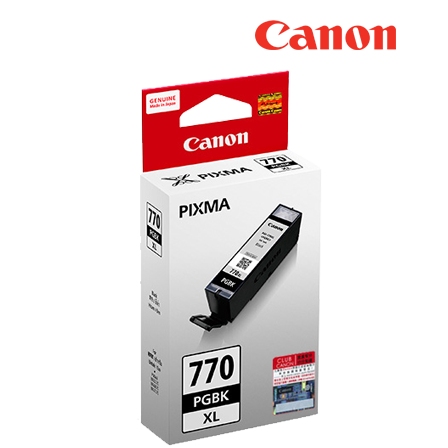 Canon PGI-770 XL Black Pigment Ink Tank (22.2ml) (PGI770PGBKXL)