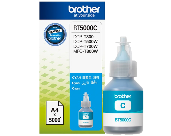 Brother BT-5000C Cyan Ink Cartridge (B BT-5000C)