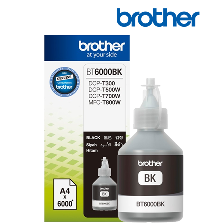 Brother BT-6000BK Black Ink Cartridge (B BT-6000BK)