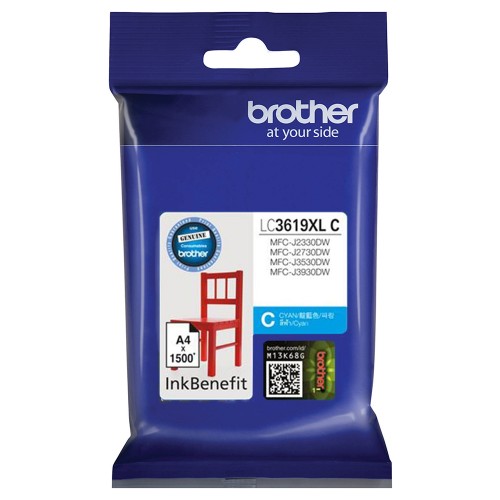 Brother LC-3619XL Cyan Ink (B LC-3619XLC)