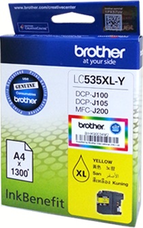 Brother LC-535XL Yellow Ink Cartridge (B LC-535XL-Y)