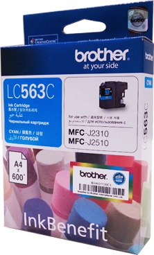 Brother LC-563 Cyan Ink Cartridge (B LC-563C)