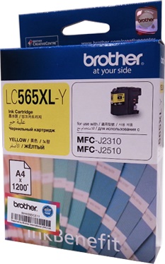 Brother LC-565XL Yellow Ink Cartridge (B LC-565XLY)