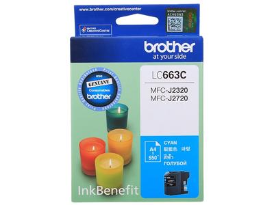 Brother LC-663C Cyan ink cartridge (B LC-663C)