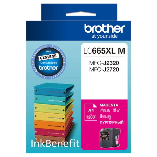 Brother LC-665XL Magenta Ink Cartridge (B LC-665XLM)