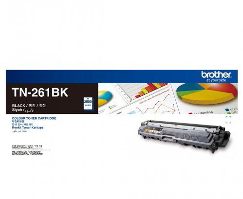 Brother TN-261 Black Toner Cartridge (B TN-261BK)