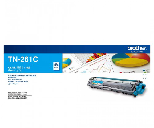 Brother TN-261 Cyan Toner Cartridge (B TN-261C)