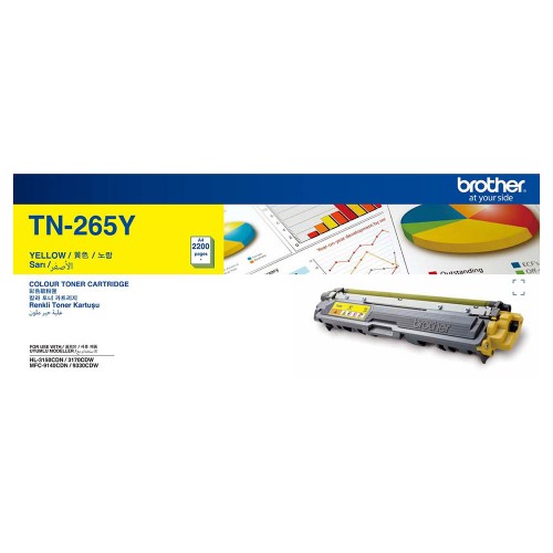 Brother TN-265 Yellow Toner Cartridge (B TN-265Y)