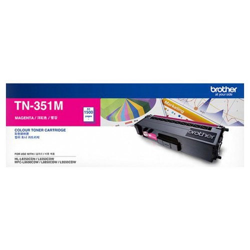 Brother TN-351 Magenta Toner Cartridge (B TN-351 M)