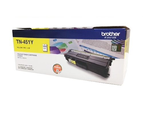 Brother TN-451 Yellow Toner Cartridge (1800 pages) (B TN-451 Y)