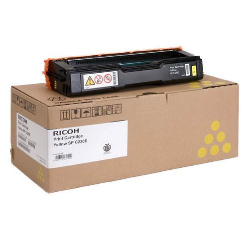 RICOH 406062 TYPE 220 LASER TONER YELLOW - No Warranty (RC SPC220 YEL)