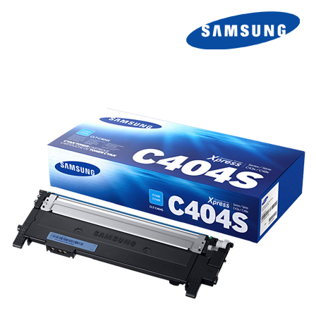 Samsung CLT-C404S, CLT-M404S, CLT-Y404S Color Toner Cartridge (1000pgs, For SL-C43x, SL-C48x) (SG CLT-C404S)