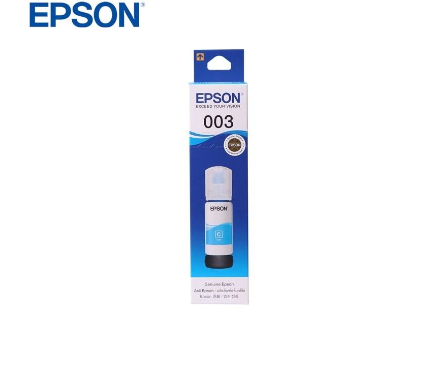 Epson 003 C13T00V200 Cyan Ink Bottle (For L3110, L3150) (T00V200)