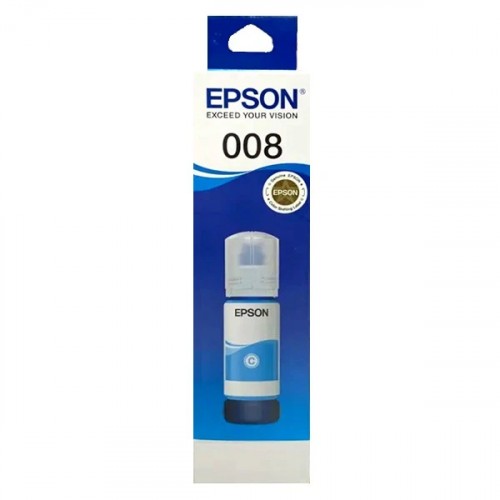 EPSON 008 Pigment Cyan Ink Bottle (C13T06G200)