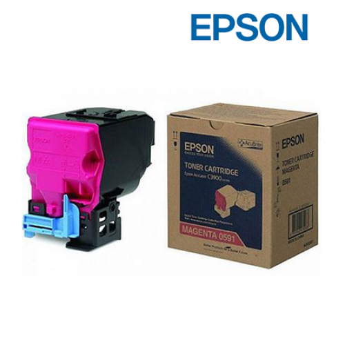 Epson C13S050591 Magenta Toner Cartridge (Up to 6,000 Page Yield, For AL-C3900DN, CX37DN)