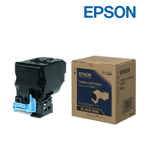 Epson C13S050593 Black Toner Cartridge (Up to 6,000 Page Yield, For AL-C3900DN, CX37DN)