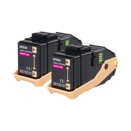 Epson C13S050607 Magenta Color Double Toner (Up to 7500, For AL-C9300DN)