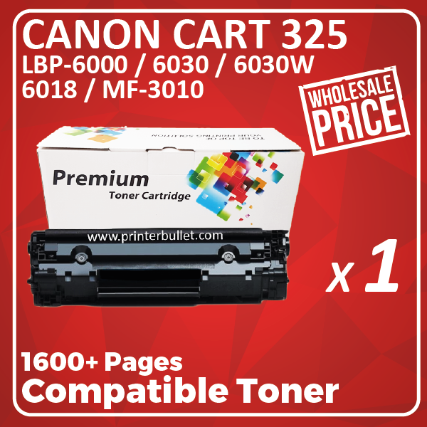 Compatible Canon 325 Black Toner Cartridge