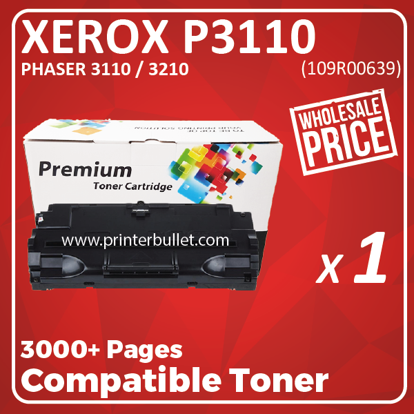 Compatible Fuji Xerox P3110 Black Toner Cartridge