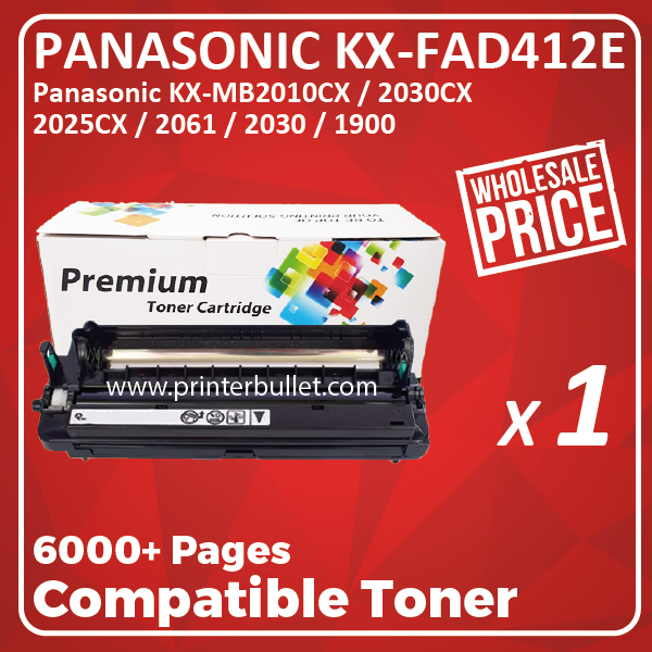 Compatible Panasonic KX-FAD412E Drum