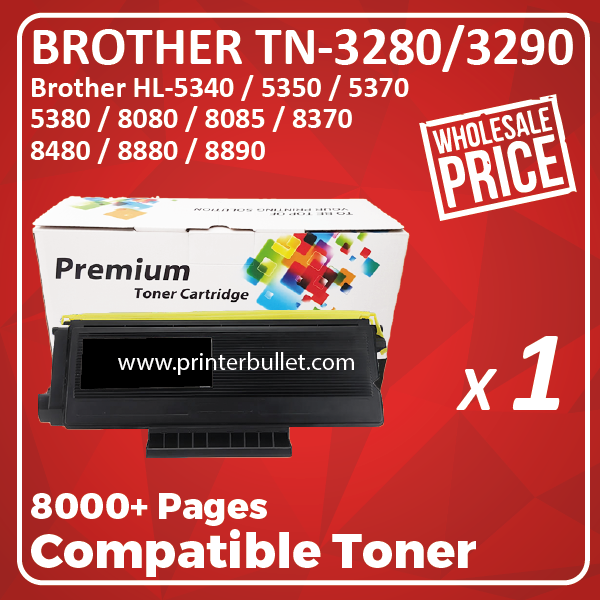 Compatible Brother TN-3290 Black Toner Cartridge