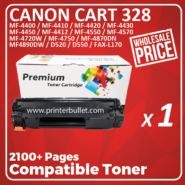 Compatible Canon 328 Black Toner Cartridge