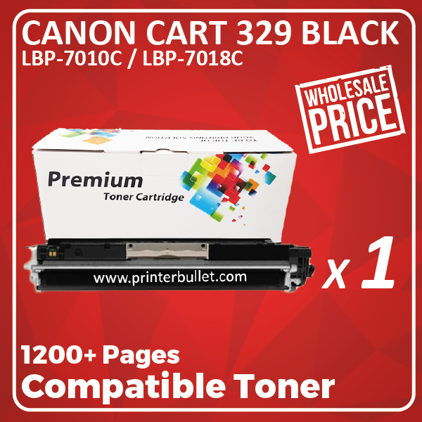 Compatible Canon 329 Black Toner Cartridge