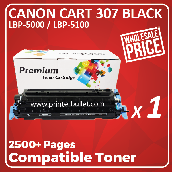 Compatible Canon 307 Black Toner Cartridge