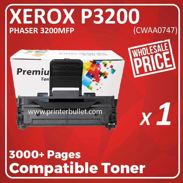 Compatible Fuji Xerox P3200 Black Toner Cartridge