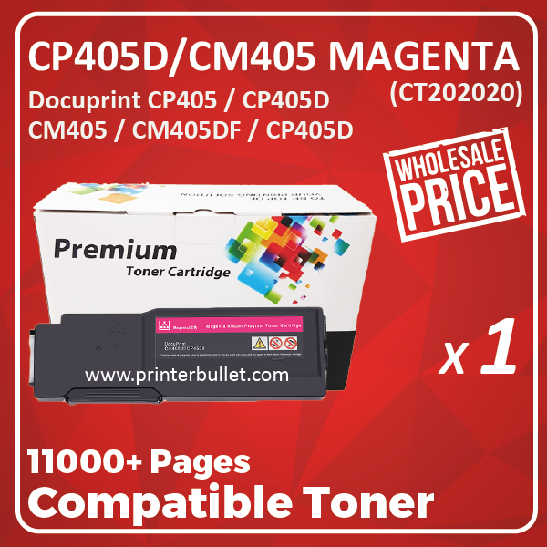 Compatible Fuji Xerox CP405D / CM405 Magenta Toner Cartridge