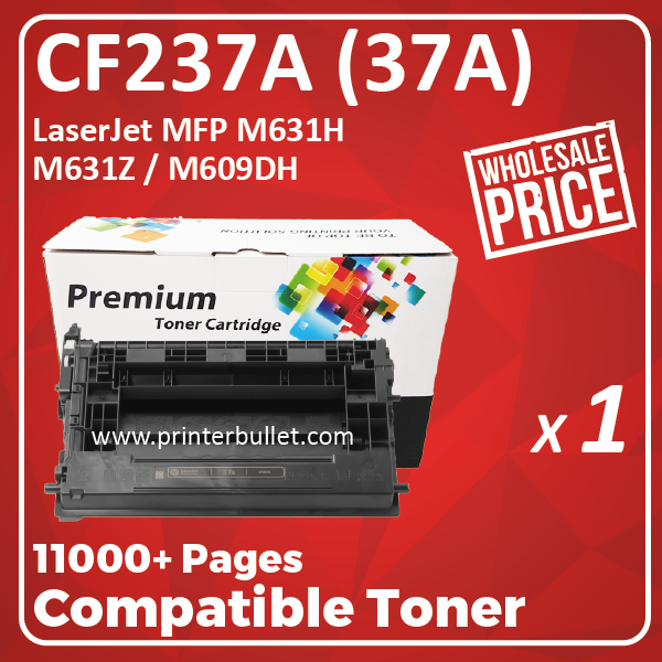 Compatible HP CF237A Black Toner Cartridge