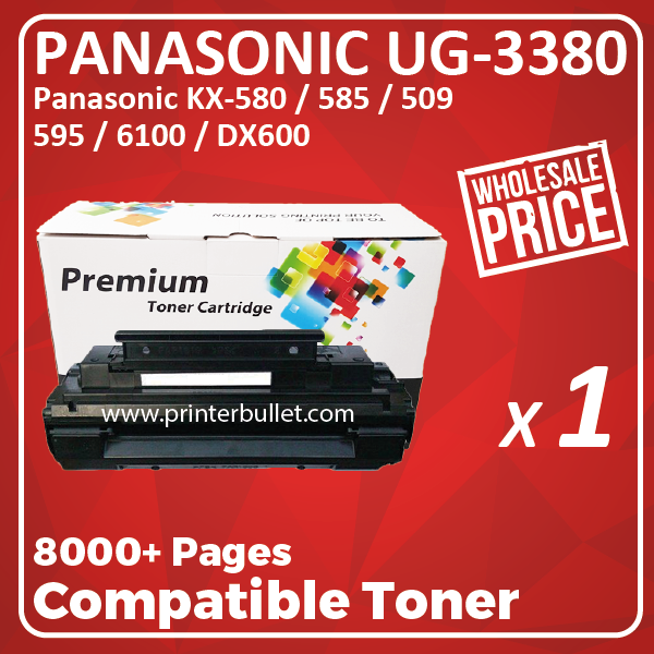 Compatible Panasonic UG-3380 Black Toner Cartridge