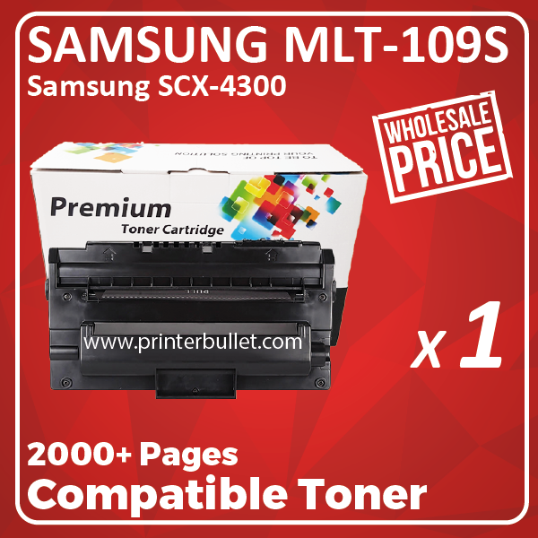 Compatible Samsung MLT-D109S Black Toner Cartridge
