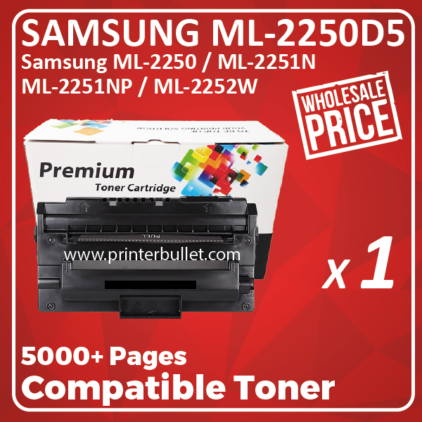 Compatible Samsung ML-2250 Black Toner Cartridge