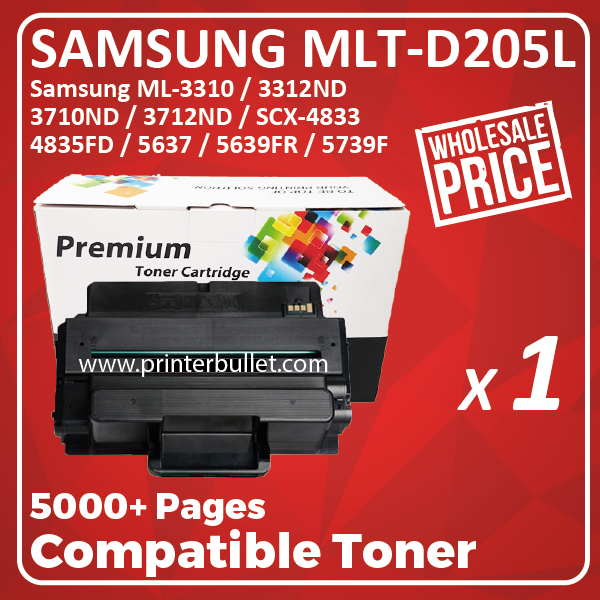 Compatible Samsung MLT-D205L Toner Cartridge