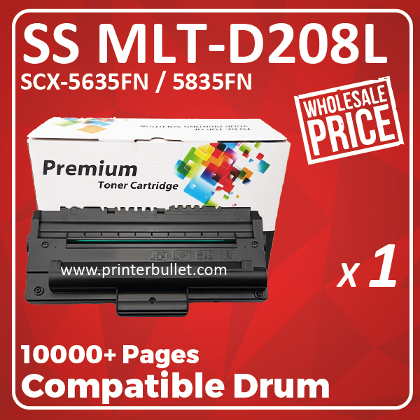 Compatible Samsung MLT-D208L Black Toner Cartridge