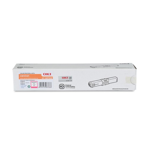 OKI C301/321 Magenta Toner 44973546
