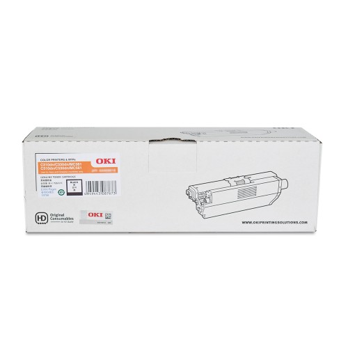 OKI C310 C510 Black Toner Cartridge 44469818