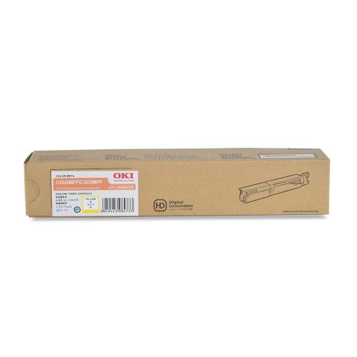 OKI C3530 Yellow Toner Cartridge 43459325