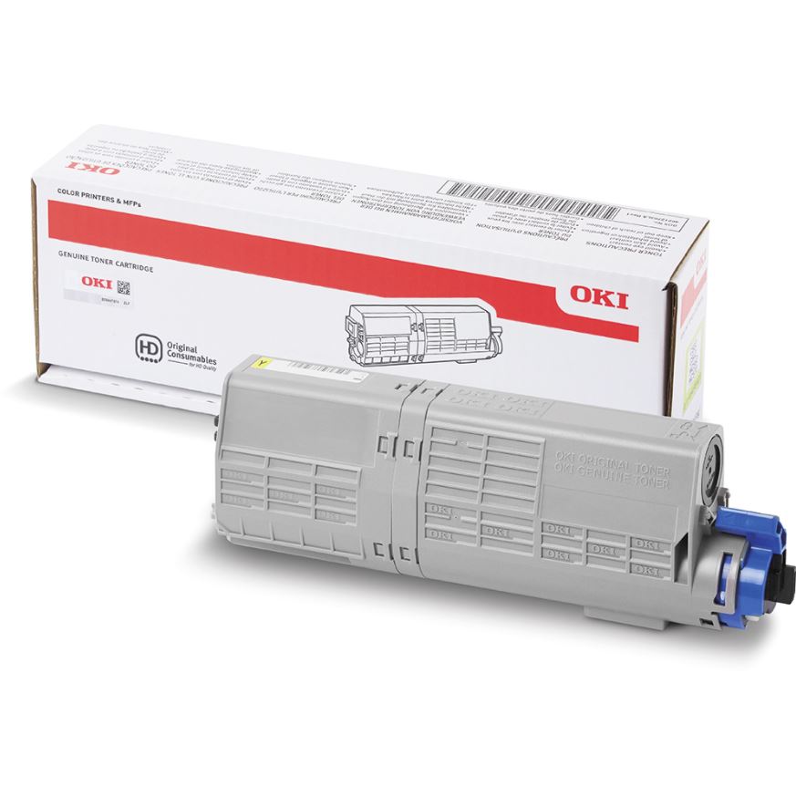 OKI C532, MC573 Yellow Toner #46490505 - 3k