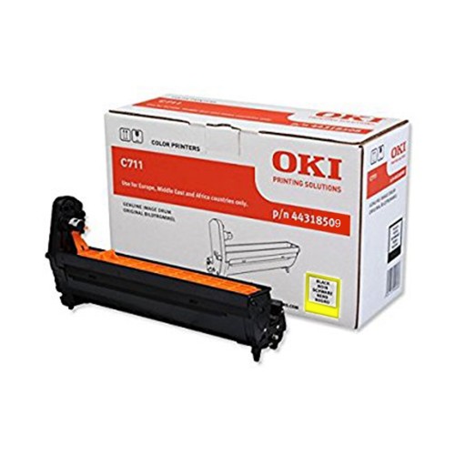 OKI C711/711WT YELLOW DRUM 20K - 44318509