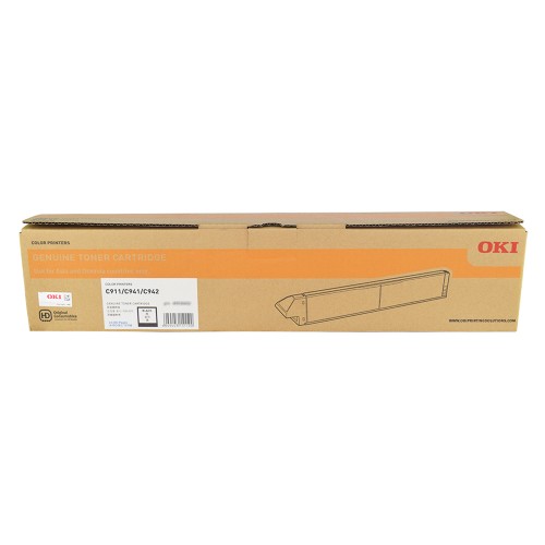 OKI C911/931 24K Black Toner Cartridge - 45536432